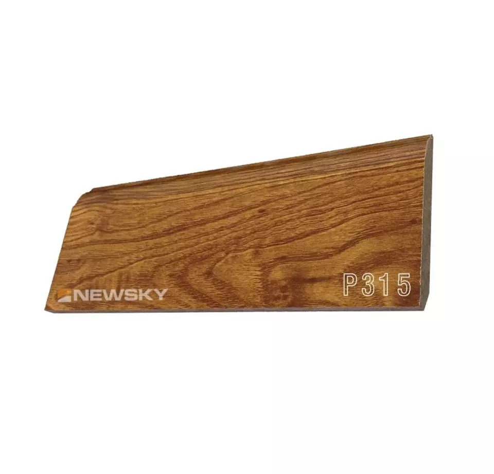 Skirting-board P315 Newsky laminateflooring accessories with high quality & competitive price. Anti slip. Anti noise