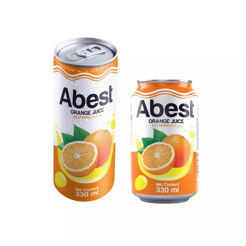 Factory Sale High Quality Carbonated Fruit Juice Soda Orange Fruit Juice Low-Carb Orange Juice 100% Natural