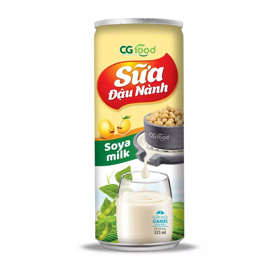 High Quality Zero Cholesterol Beverage Soy Milk From Organic Soy Bean And Whole Milk Powder Wholesale