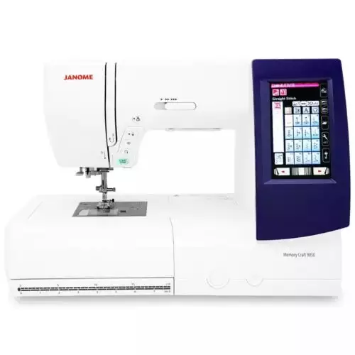 TOP CHOICE Janome Horizon Memory Craft 9850 Embroidery and Sewing Machine