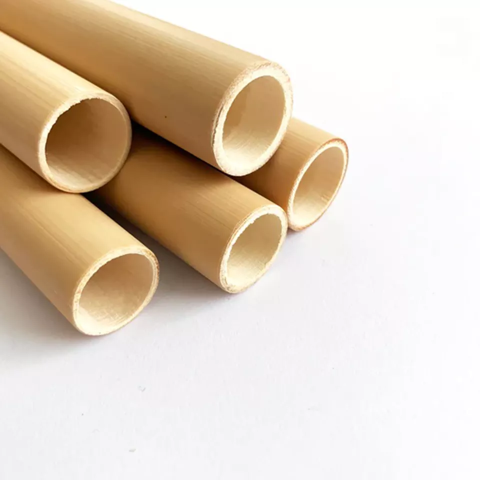 Eco-friendly Bamboo and Biodegradable Reed Rice Drinking Straws 100% Natural Customized Acceptable Disposable Bar