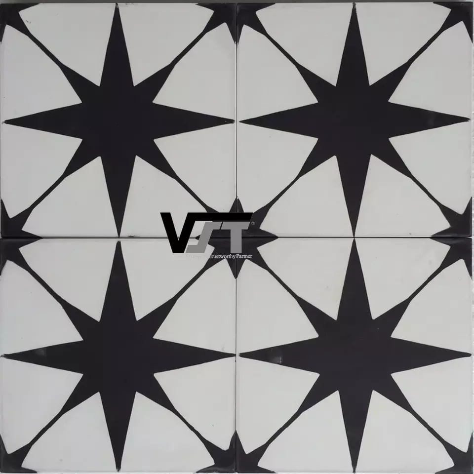 High quality quick delivery reasonable price encaustic cement handmade tile made in Vietnam