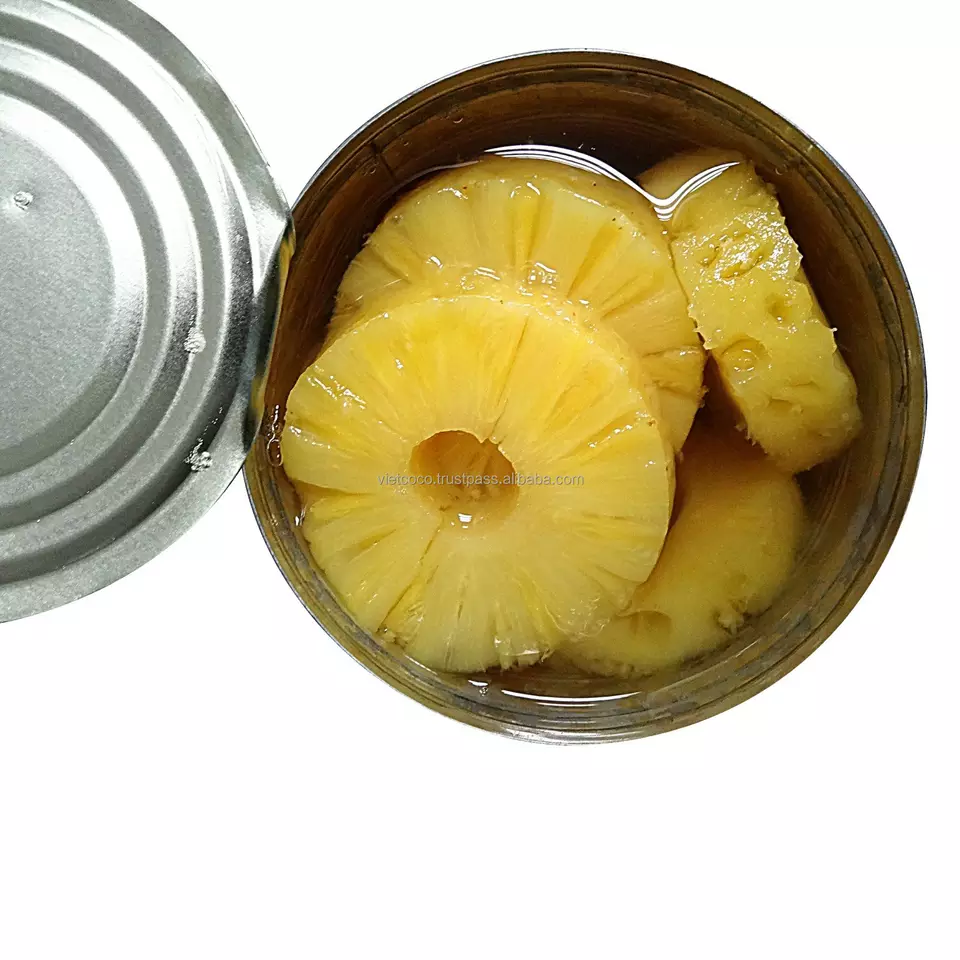 PREMIUM QUALITY CANNED PINEAPPLE IN SYRUP FROM VIETNAM