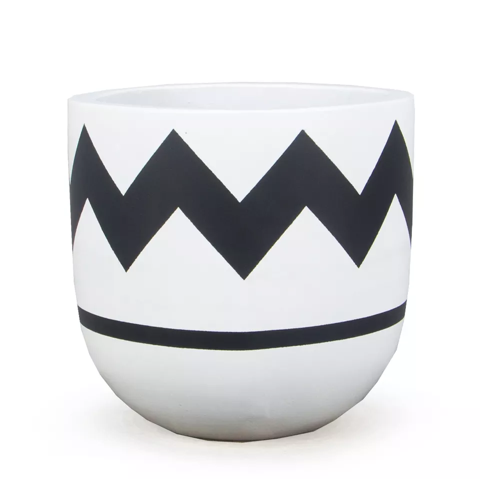 Hot selling designs style outdoor garden flower pots cement planters price quality for wholesaler store