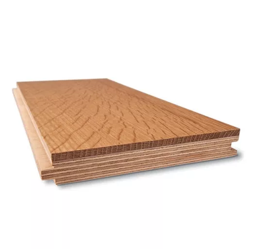Wooden flooring tiles engineered new design residential Click lock oak wood parquet flooring