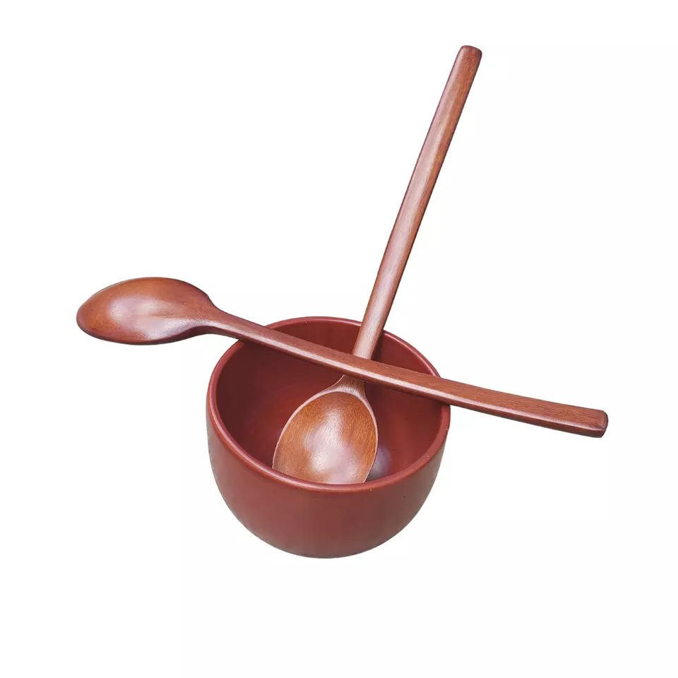 Eco Friendly Food Safe Best For Decoration Your Kitchen Wooden Spoon From Viet Nam With Cheap Price And High Quality