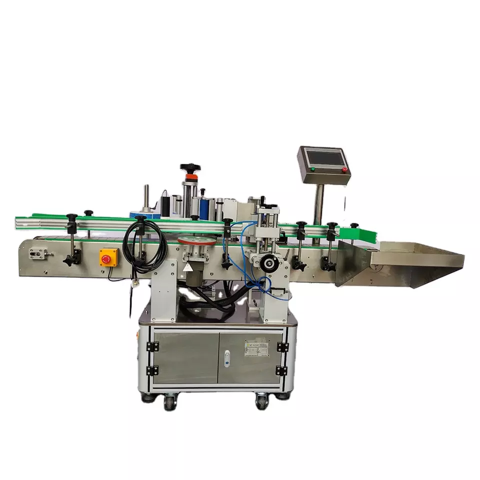 High Quality Machinery VAP1204 Automatic Round Bottle Labeling Machine For Locating (Sticking 1-2 labels)