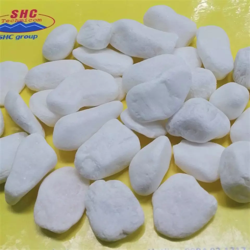 Snow White Pebble Stone for Decoration, Paving, Landscaping, Outdoor Furniture