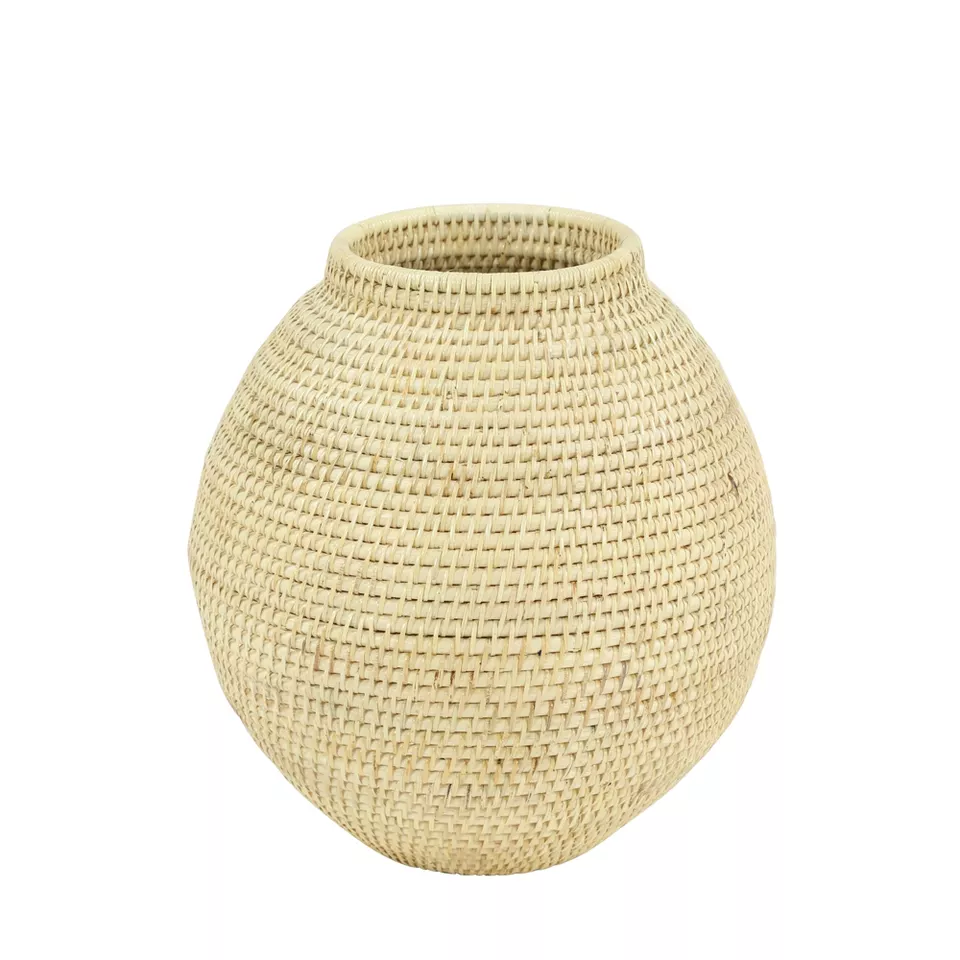 Rattan Plant Pot Vase Basket Planter Stand Wholesale made in Vietnam