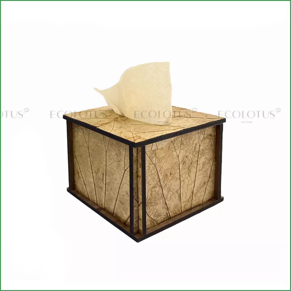High grade creative design tissue box FOB price in Vietnam for kitchen use