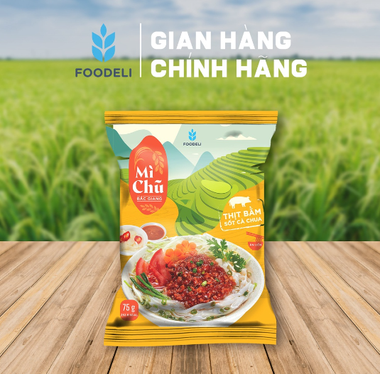 Bac Giang instant noodles - Minced meat with tomato sauce