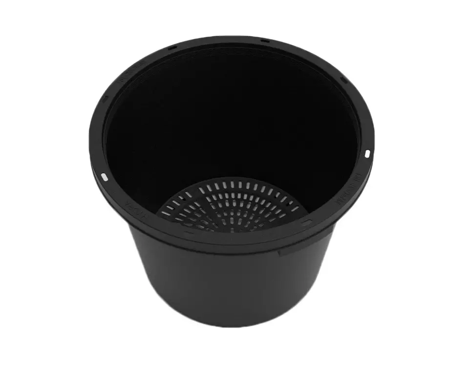 High Quality Round Garden PE Gallon Nursery Pots For Plant Black Plastic Pot 36L