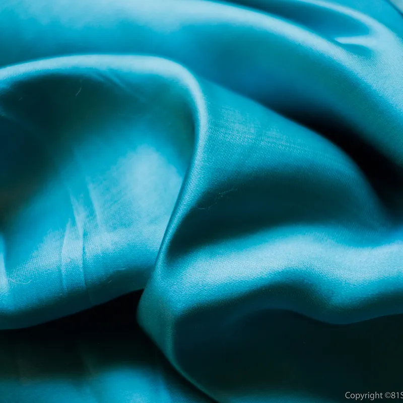 Pure Silk Satin-Faced | Thick Twill Fabric | 100% Pure Silk | Luxurious Smooth Soft Cool Breathable | Multipurpose