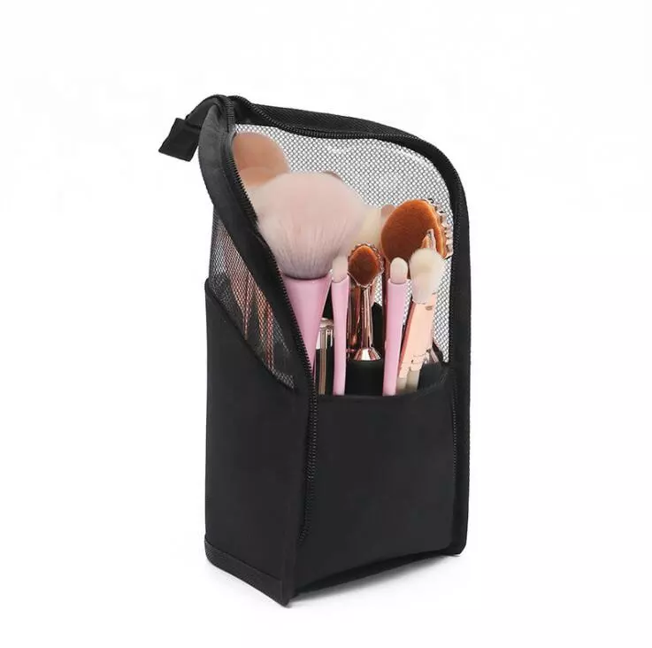 Vietnam Custom Fasion Portable Roll Up Travel Cosmetic Makeup Brushes Bag