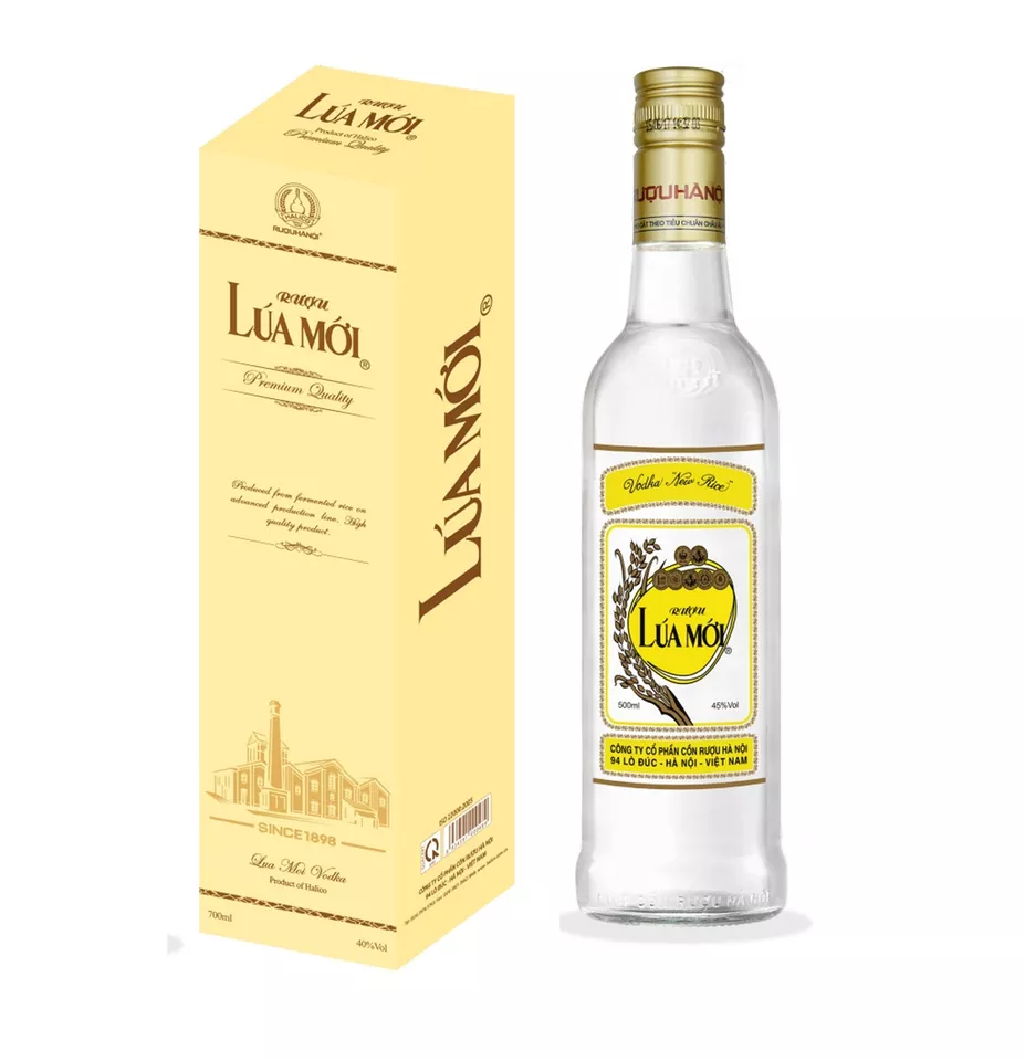 BEST PRICE! Natural Spirits of Vietnam Alcohol Alcoholic Beverage Lua Moi Vodka 40%Alc from Vietnam