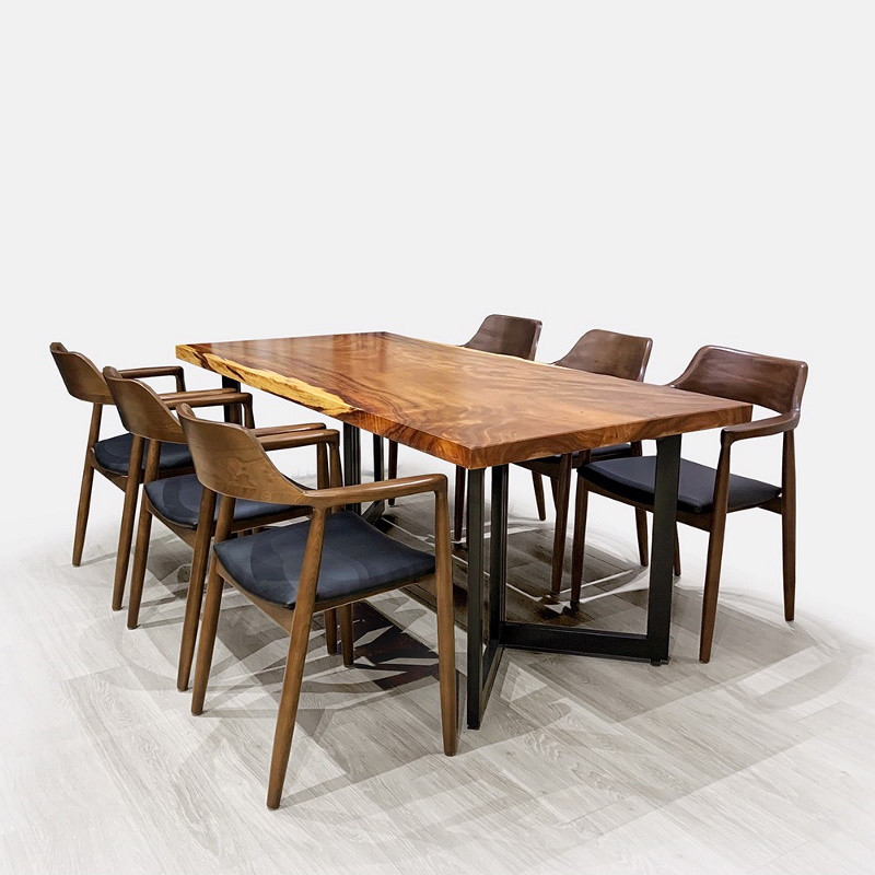 Pula BGA02 dining table and chairs set - 6 chairs