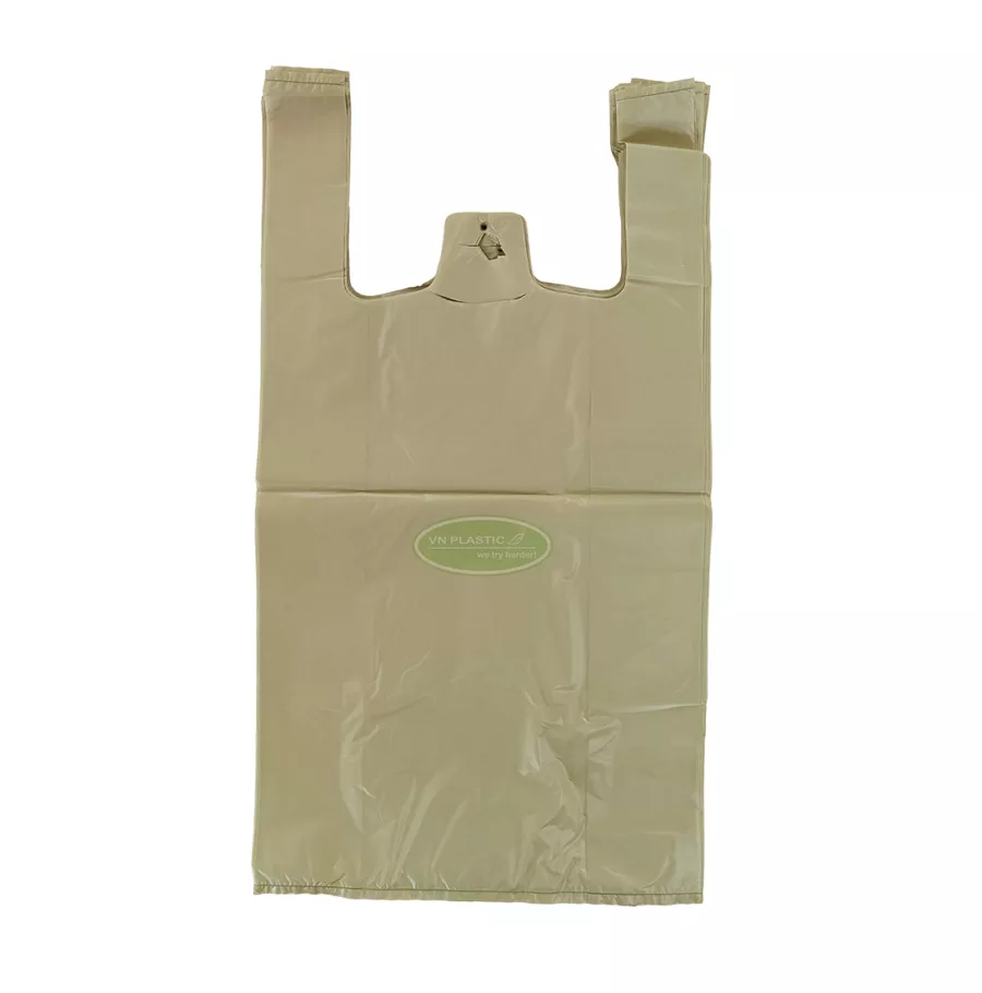 Factory Price Eco Nylon Biodegradable Shopping HDPE/LLDPE/MDPE Plastic Bag T-shirt Bag with Printing