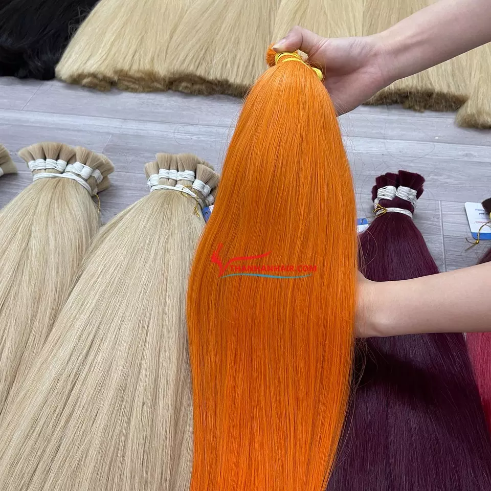 Best Selling wholesale prices white blonde color hair Vietnamese Virgin Human Hair Bundles Hair Extensions