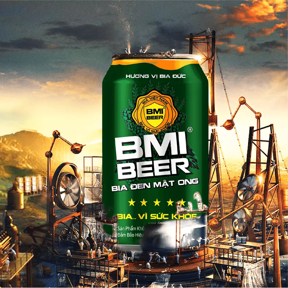 100% High Quality Original BMI Beer - Honey Black Beer