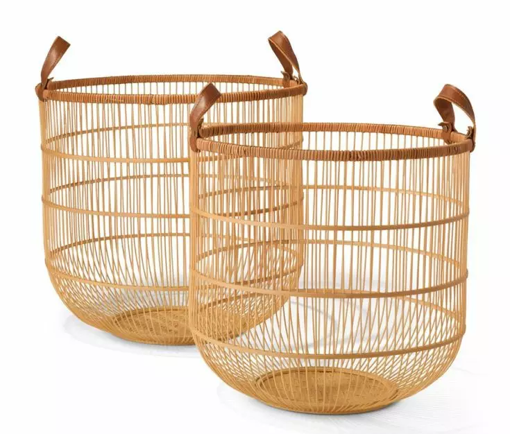 Hot Selling King Rattan Basket 100% Handmade - Handicraft Customized Logo Laundry Basket Storage