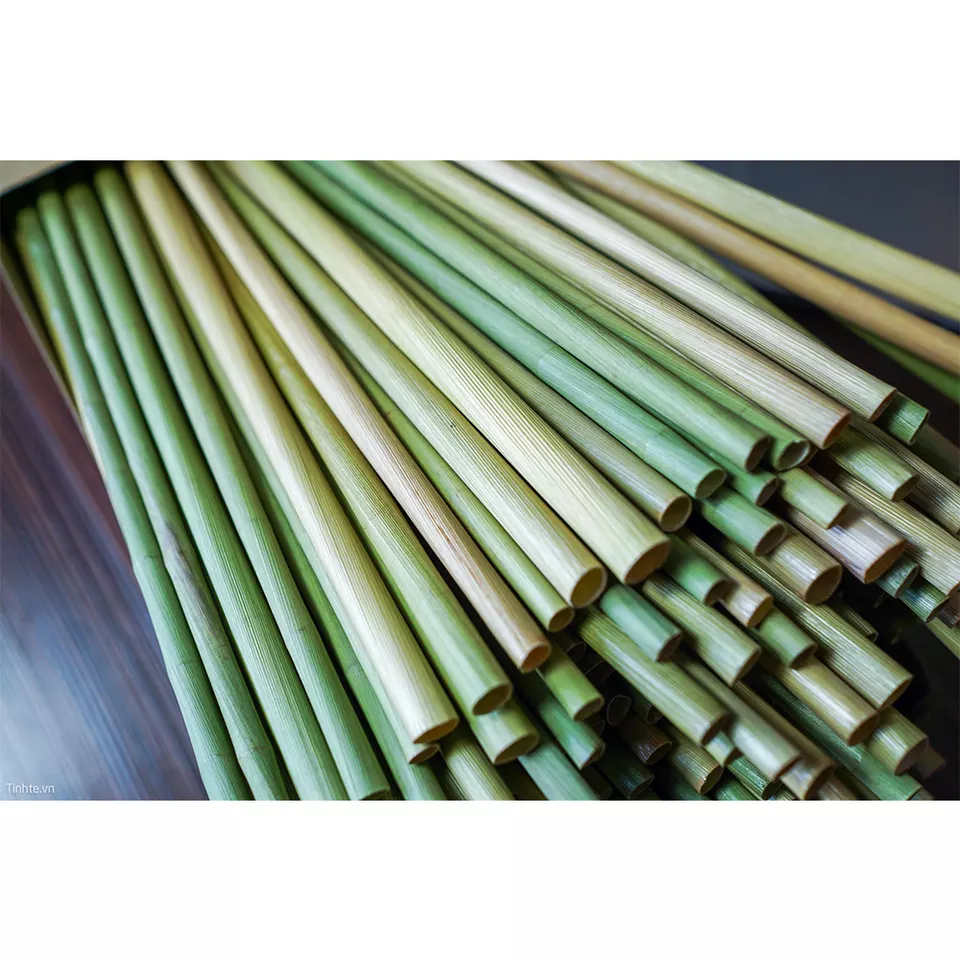 Wholesale Dried eagle grass straws 15cm for Beverage Store Eco-friendly lightweight eagle grass drinking Straw