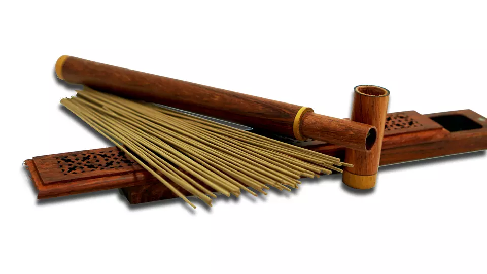 Khanh Hoa raw bambooless Agarwood incense