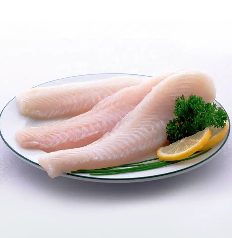 VIETHONG Seafood Pangasius fillet/ Basa fillet White well - trimmed