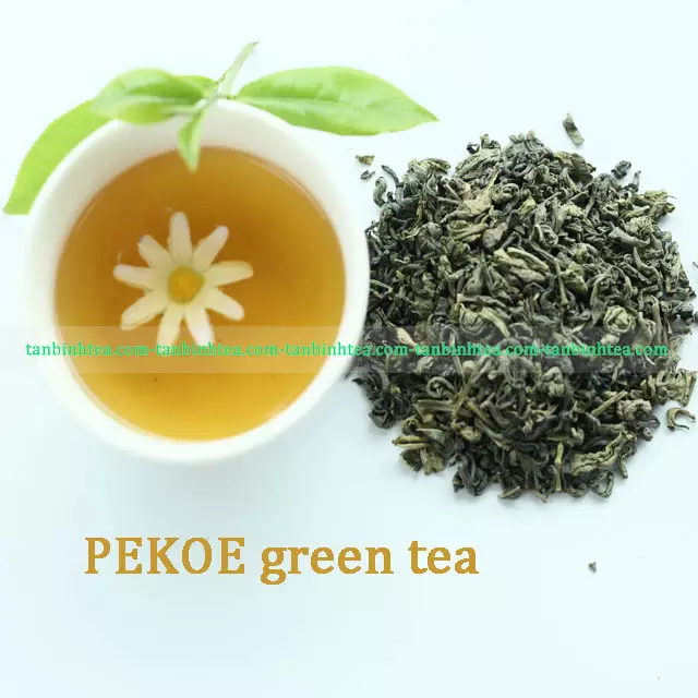 PEKOE quality green tea made in Vietnam