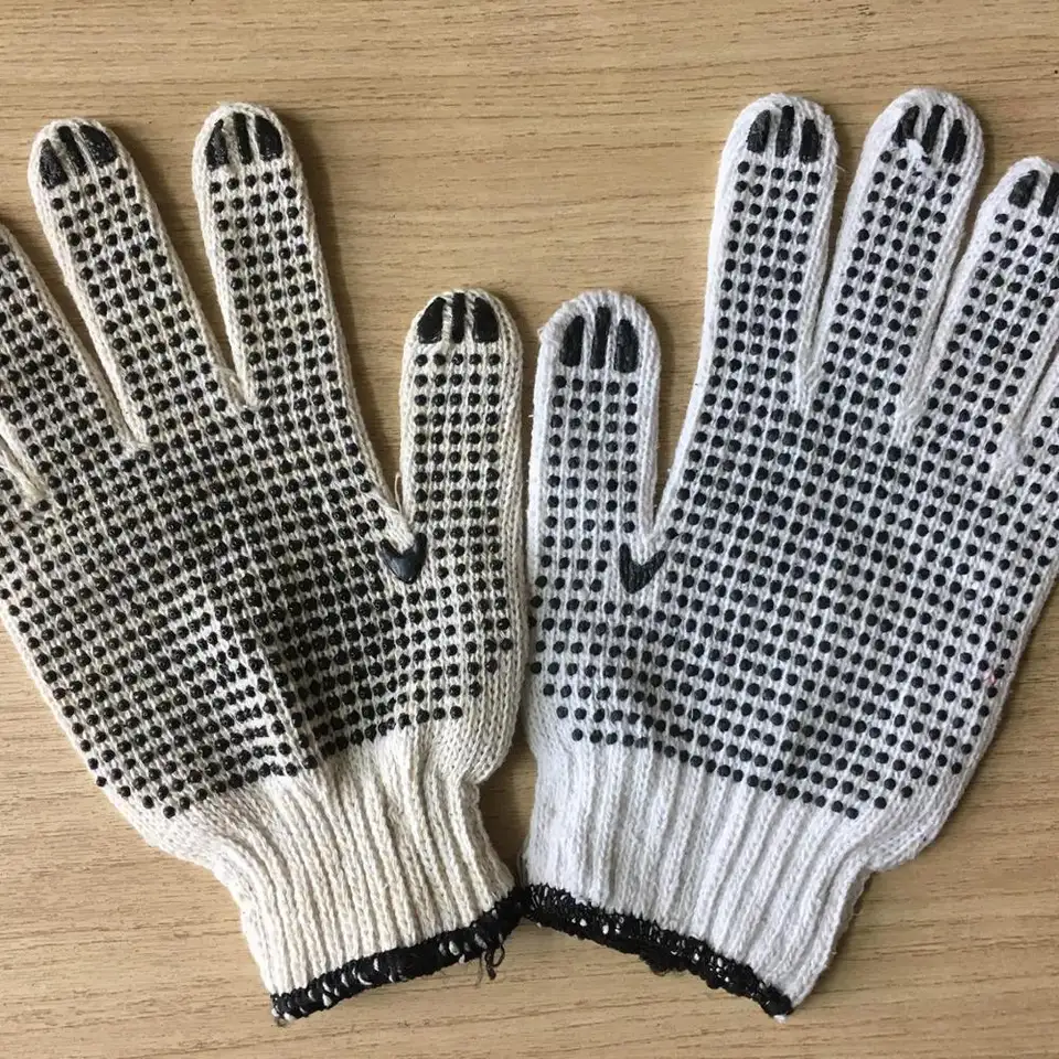 Vietnamese Safety Gloves- Hot Selling Cotton Gloves - Premium quality Color Knitted gloves