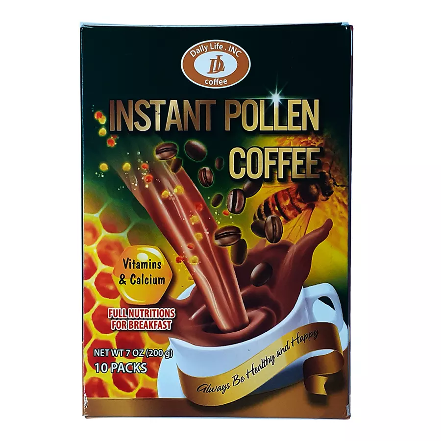 High Quality MA6 Brand OEM Caffeeinated INSTANT POLLEN COFFEE 4IN1 From Vietnam
