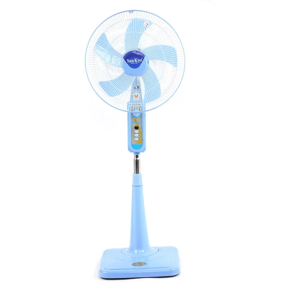 Good Price Sankyo Air Cooling Stand Fan With Timer Electric Power Source Three Color Options Origin From Vietnam