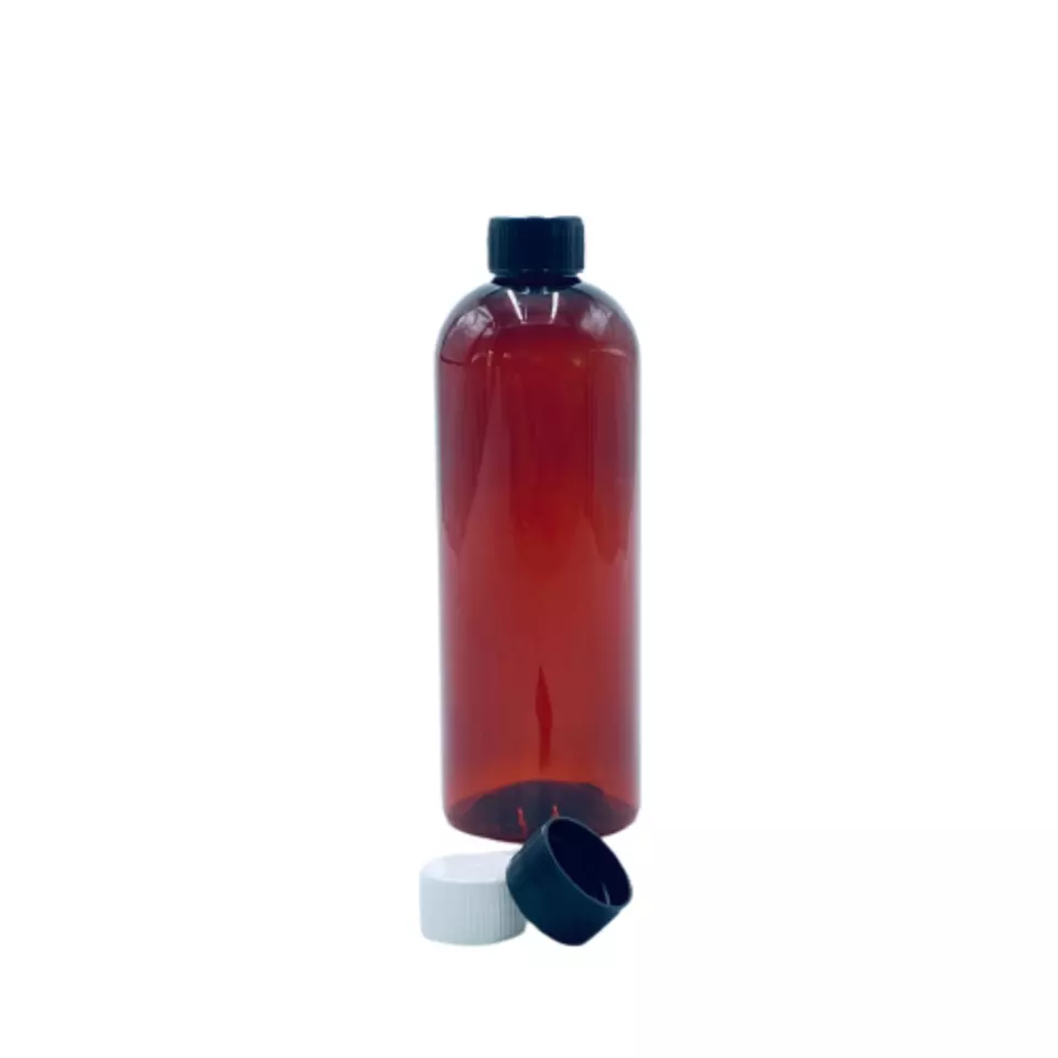 Cosmo Plastic Water Bottle 450ml Round Shape PET Material Wholesale Vietnamese Product Sealing Type Screw Cap