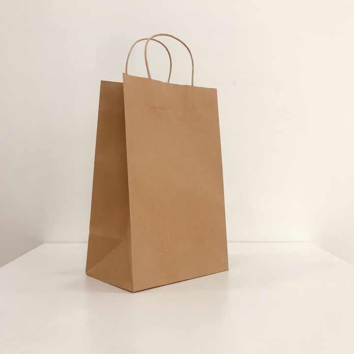 Shopping Paper Bags Factory - Vertical Shape with Good Paper Bags Kraft Are Made in Vietnam with White or Brown Recyclable