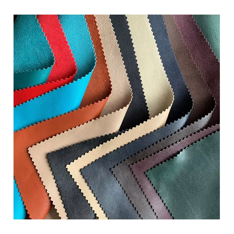 The most colorful PU Handmade leather faux leather for clothes, shoes...