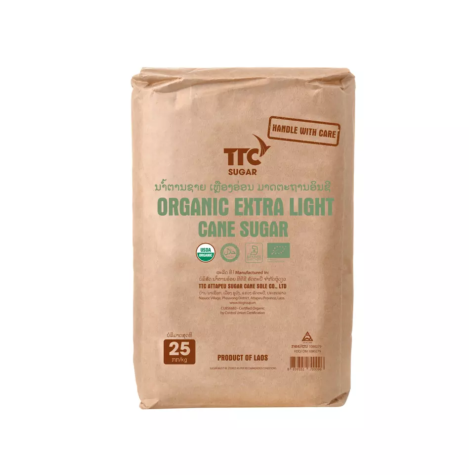 Best Supplier High Standard Sugar Organic Extra Light Cane Sugar Organic Sugar Exporting and Importing