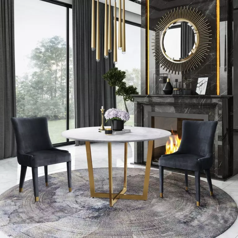 2020 Modern marble sintered stone dining table (Model number: STB 4101)