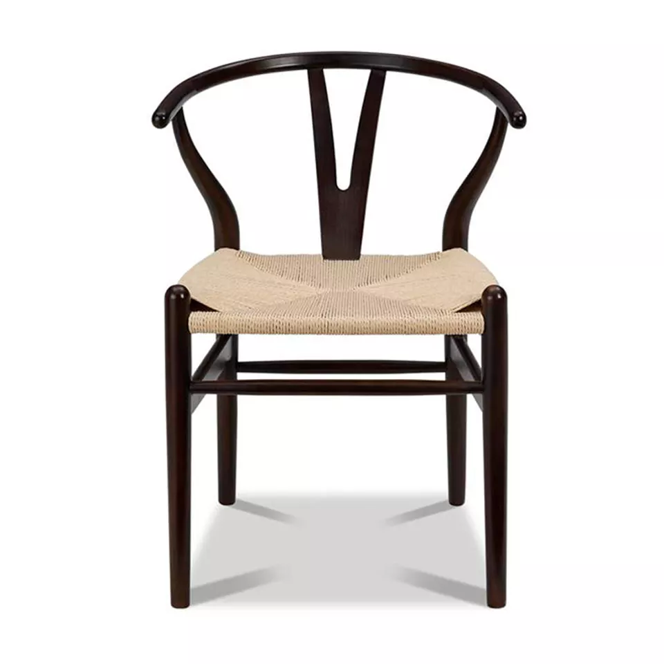 Wish Wooden Dining Chair Natural Weave