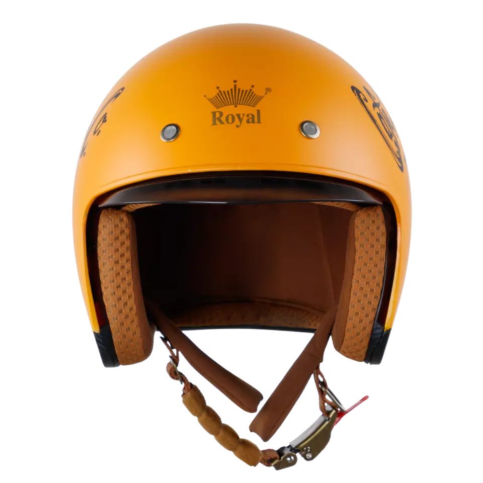 OEM Royal M139 High-quality Advanced ABS Hidden Visor DOT standard Morden Style Vintage Open Face Helmet for factory sale