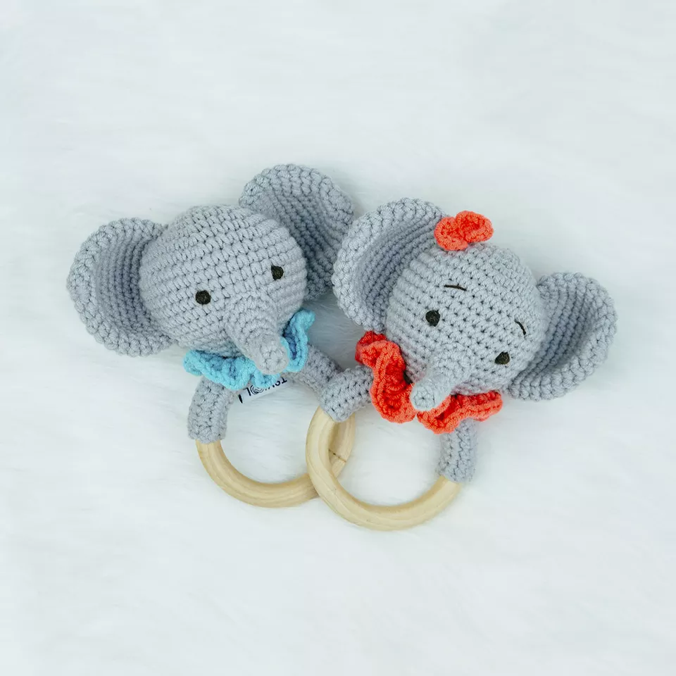 Custom Baby Crochet Toys 100% Handmade cotton Knitted Toy