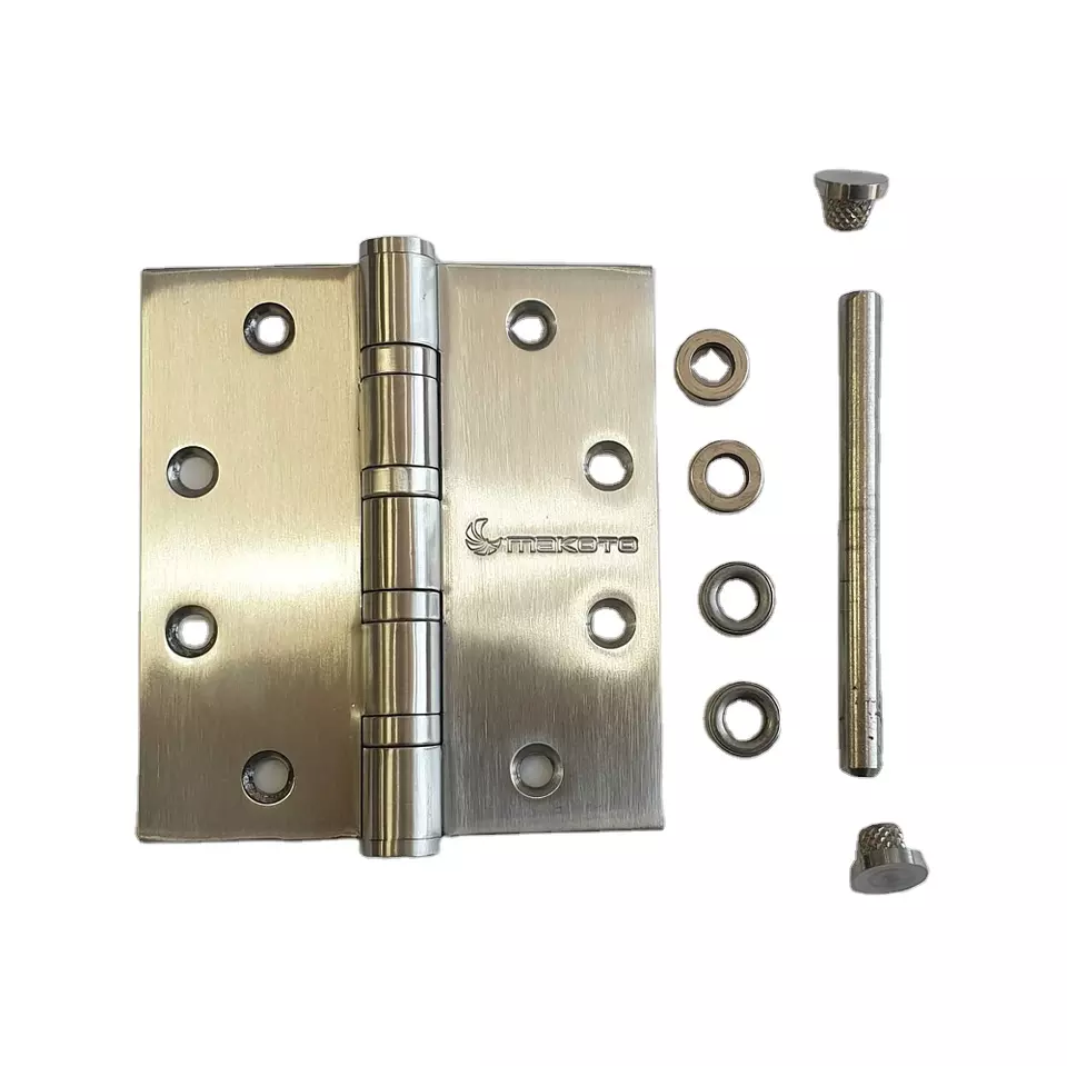 Hot Selling Customized 3D Design Stainless Steel 4.5 Inch Corrosion Resistant Door Hinges for Heavy Door With 3 Years Warranty