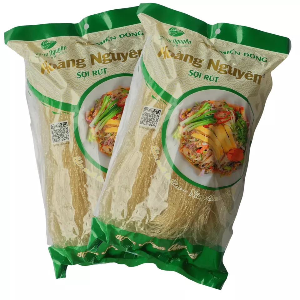 Hot Yarn-retracted Arrowroot Vermicelli Delicious Food OCOP Bag Asia Manufacturer Vietnamese Vermicelli