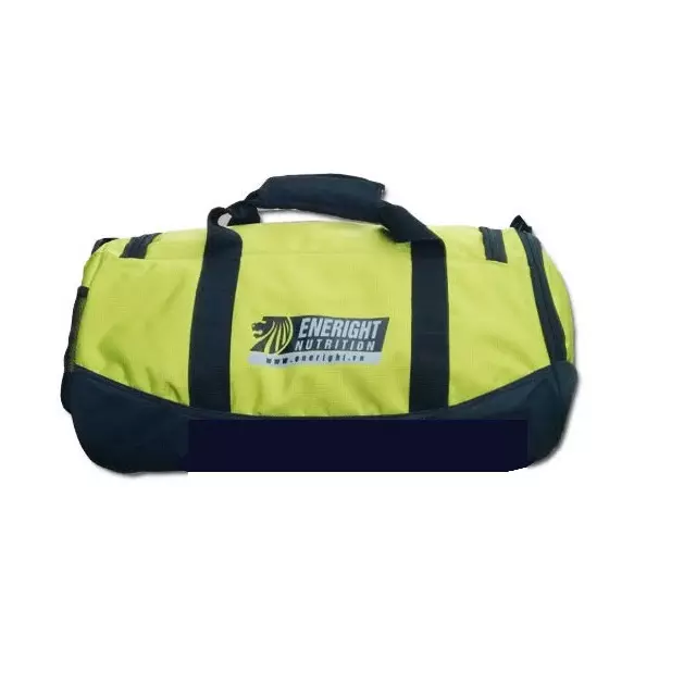 Customized Logo Design Yellow And Blue Color Duffle Travel Bag Made in Vietnam Factory Price OEM ODM Vietnam