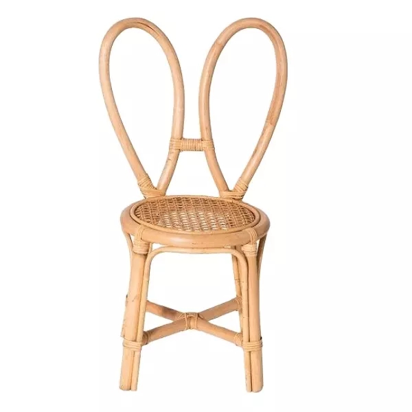 High Quality Rattan Baby And Kid Chair Rattan Rabbit Chair For Kid