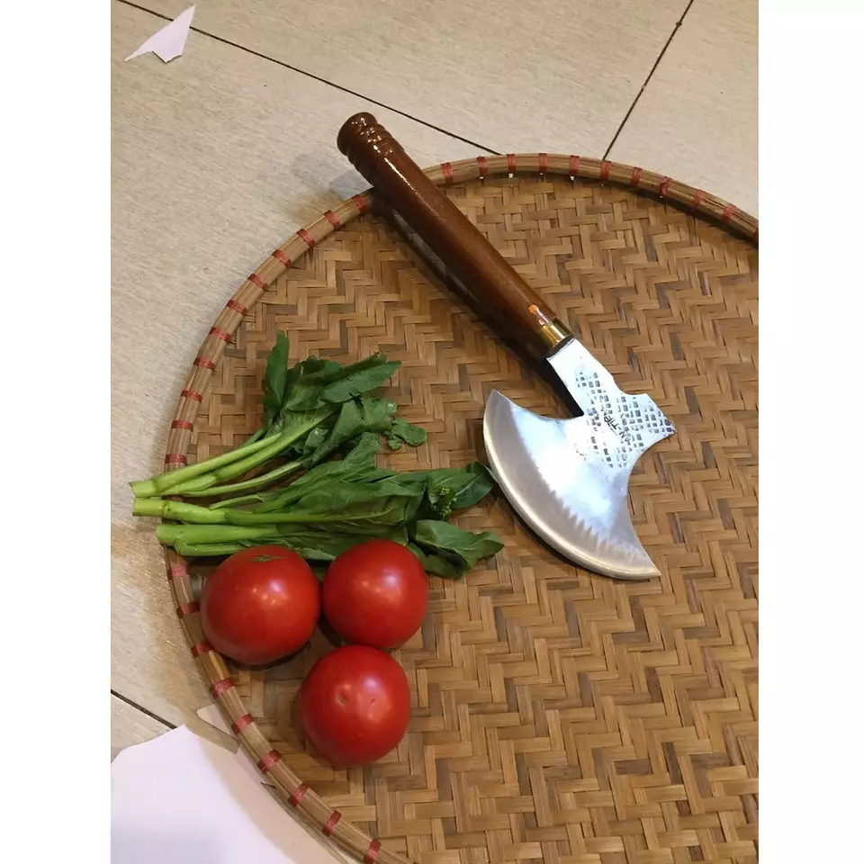 Hot Sale Products Kitchen Knife High-Quality Wood Handle Carbon Steel Chef Knife Made in Vietnam