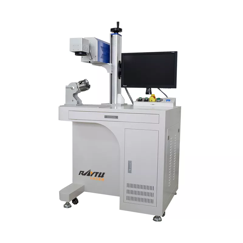 Easy to Operate High Accuracy Competitive Price Air Cooling Mode Fiber Laser Marking Machine Warranty In 2 Years