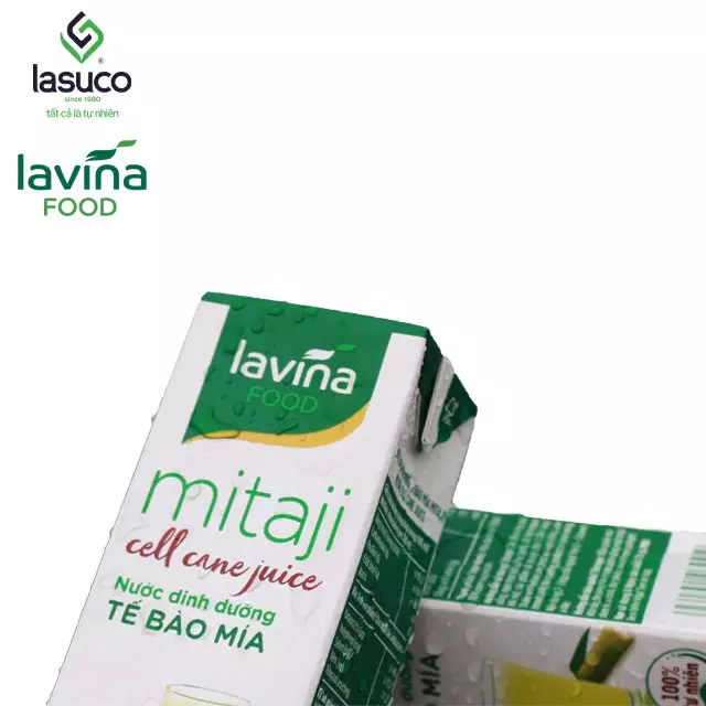 High Quality Mitaji fresh cane juice natural ingredient nutritional beverage paper pack Manufacturer from Vietnam