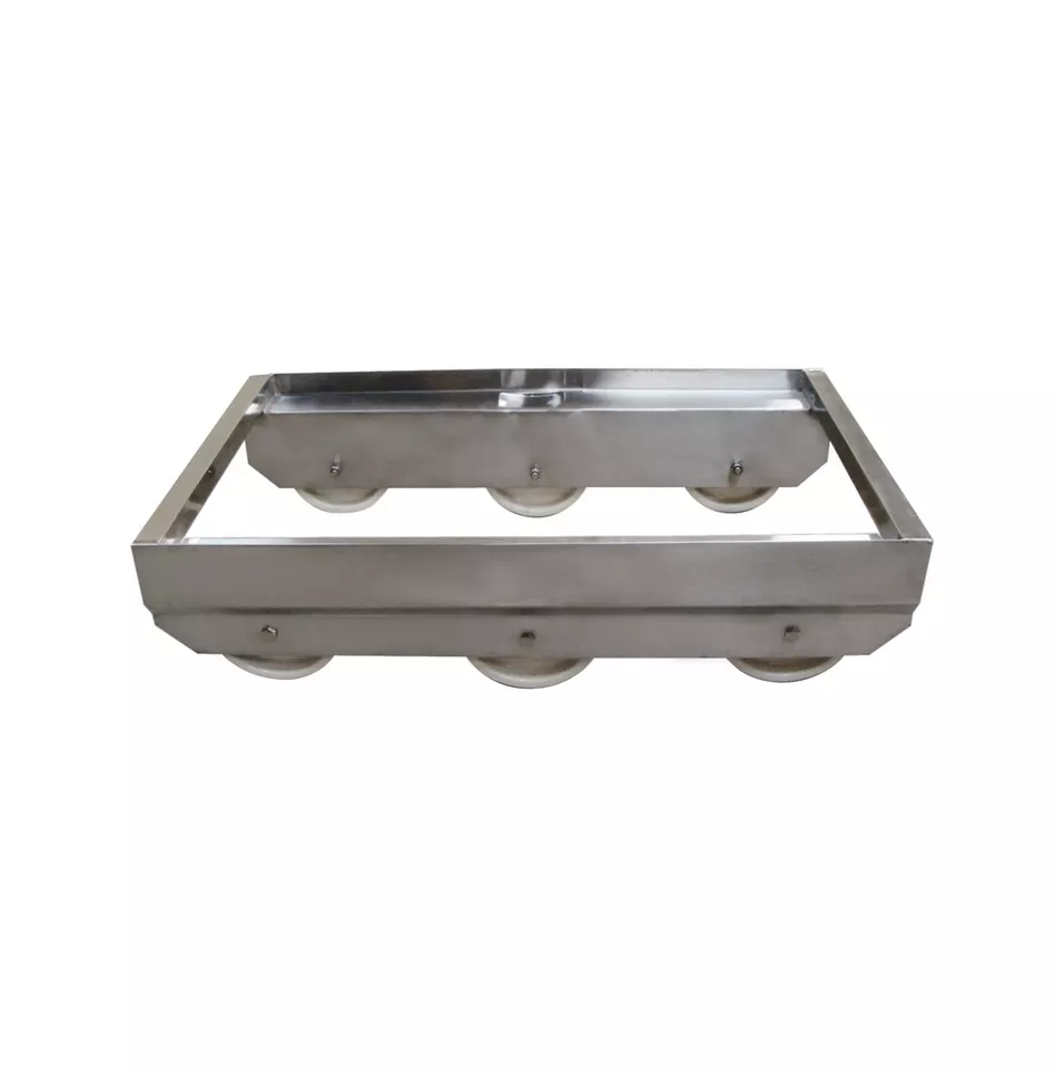 Suitable for most butcher bin stainless steel 6 wheels Trolley High Quality