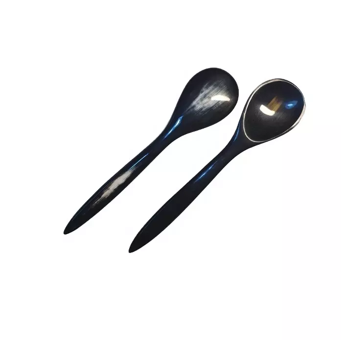 High quality Horn Spoons with Handle Water Buffalo Horn Spoons serving spoon for home and hotel Vietcrafts