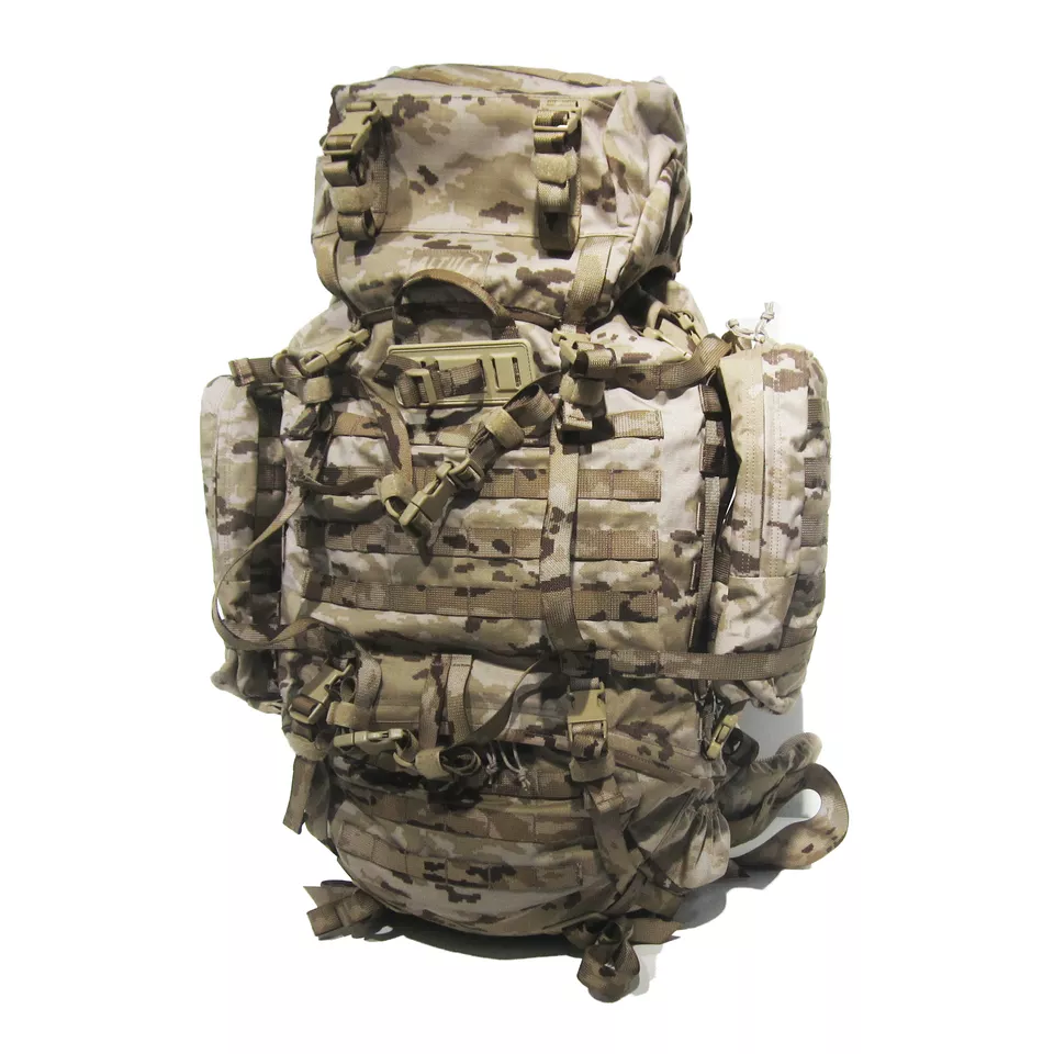 Wholesale Outdoor Waterproof Tactical Backpacks Travel Camping Backpack Expandable 75L Tactical Backpack with 2 pockets