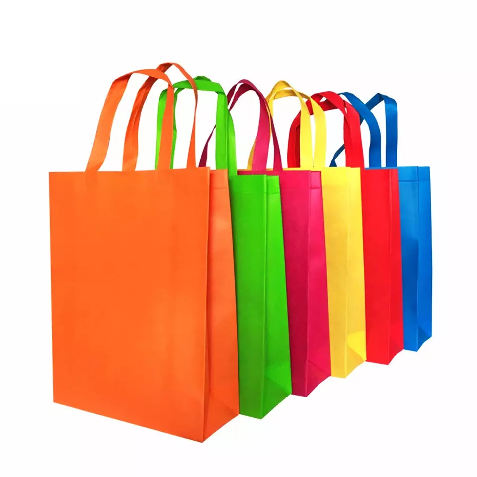 Shopping Bag Canvas Tote Bag Customized Cheap Price Low MOQ Design Graphic Reusable Multicolor Fabric Eco Friendly